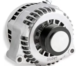 Holley ALTERNATOR, PREMIUM 150A, SMALL-POLISHED