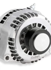 Holley ALTERNATOR, PREMIUM 150A, SMALL-POLISHED                                     - 197-304 - Image 3