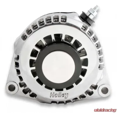 Holley ALTERNATOR, PREMIUM 150A, SMALL-POLISHED - 197-304