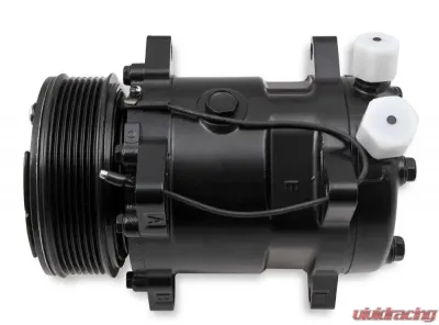 Holley AC SD508 SANDEN COMPRESSOR, R-134A BLACK - 199-103