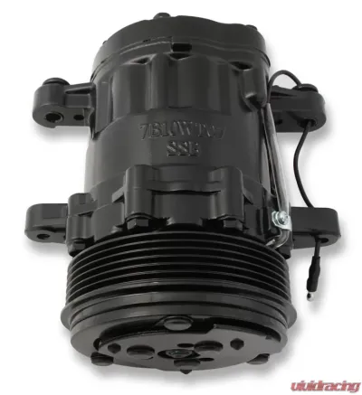 Holley AC Compressor Sanden SD7 R-134A Black