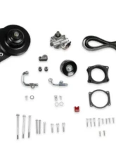 Holley Power Steering Add-On System for LT4 Wet Sump Engines Black Finish                                     - 20-222BK - Image 2