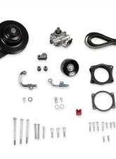 Holley Power Steering Add-On System for LT4 Wet Sump Engines Black Finish                                     - 20-222BK - Image 2