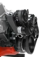Holley COMP-MID-MT ACC DRIVE SYSTEM, BBC-BLACK                                     - 20-242BK - Image 2