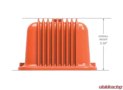 Holley SBC VALVE CVRS,FINNED,CHEVY SCRIPT ORG Chevrolet - 241-109