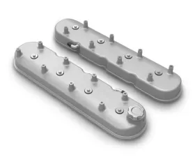 Holley VALVE COVER, TALL LS NATURAL CAST FINISH