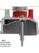 Holley VALVE COVER, TALL LS GLOSS RED FINISH                                     - 241-113 - Image 2