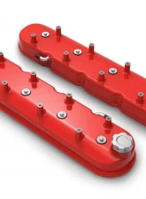 Holley VALVE COVER, TALL LS GLOSS RED FINISH                                     - 241-113 - Image 4