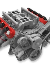 Holley VALVE COVER, TALL LS GLOSS RED FINISH                                     - 241-113 - Image 6