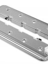 Holley LS VALVE COVERS VINTAGE FINNED POLISHED                                     - 241-131 - Image 5
