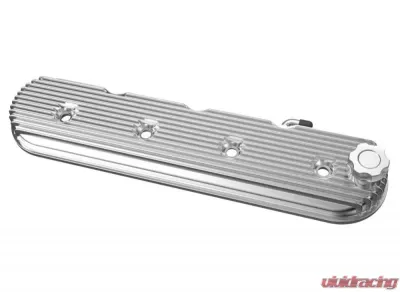 Holley LS VALVE COVERS VINTAGE FINNED POLISHED - 241-131