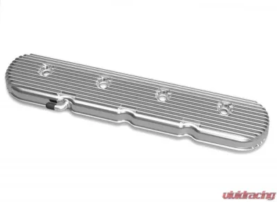 Holley LS VALVE COVERS VINTAGE FINNED POLISHED - 241-131