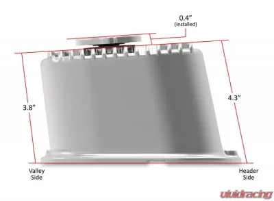 Holley TALL M/T BIG BLOCK CHEVY VALVE COVERS Chevrolet - 241-151