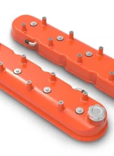 Holley VALVE COVER, TALL LS FACTORY ORANGE                                     - 241-164 - Image 4