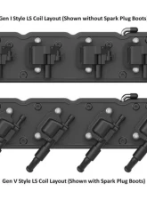 Holley 2-PIECE VALVE COVER GM LS CHEVROLET LOGO                                     - 241-177 - Image 4