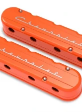 Holley 2-PIECE VALVE COVER GM LS CHEVROLET LOGO                                     - 241-178 - Image 6