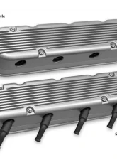 Holley 2-PIECE CAST ALUM. V/C, NATURAL FINISH                                     - 241-180 - Image 2