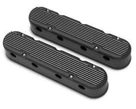 Holley 2-PIECE CAST ALUM. V/C,SATIN BLK FINISH