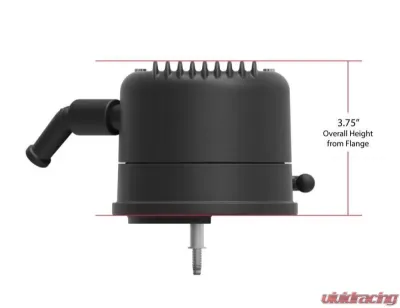 Holley 2-PIECE CAST ALUM. V/C,SATIN BLK FINISH - 241-182
