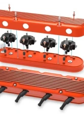 Holley 2-PIECE CAST ALUM. V/C,FACT ORNG FINISH                                     - 241-183 - Image 3