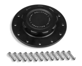 BILLET FUEL CELL CAP W/12 BOLT FLANGE - HOLLEY