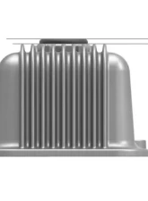 SBC HOLLEY VALVE COVERS,FINNED,W/EMIS,RAW                                     - 241-240 - Image 2