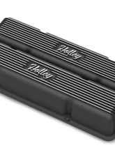 SBC HOLLEY VALVE COVERS,FINNED,NON-EMIS,BLK                                     - 241-245 - Image 3