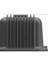 SBC HOLLEY VALVE COVERS,FINNED,NON-EMIS,BLK                                     - 241-245 - Image 2