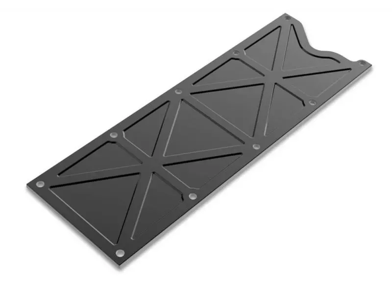 Holley VALLEY COVER TRUSSED GM LS1/LS6 - SATIN BLK FINISH - 241-262