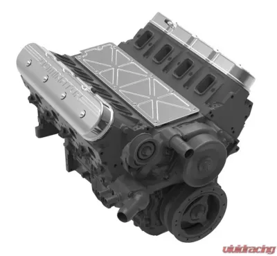 Holley VALLEY COVER TRUSSED GM LS2/LS3/LS7/LSX NAT FINISH - 241-263