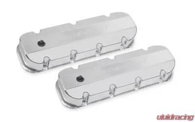 Holley GM BBC FAB ALUM VALVE CVR, SLV Chevrolet - 241-280