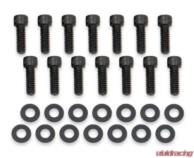 Holley GM BBC FAB ALUM VALVE CVR, BLK Chevrolet - 241-281