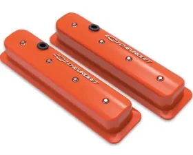Holley GM MUSCLE SBC CENTER BOLT V/C,FINNED,ORG