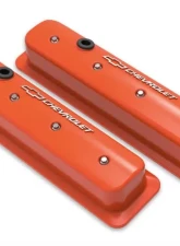 Holley GM MUSCLE SBC CENTER BOLT V/C,FINNED,ORG                                     - 241-293 - Image 6