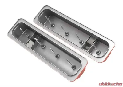 Holley GM MUSCLE SBC CENTER BOLT V/C,FINNED,ORG - 241-293