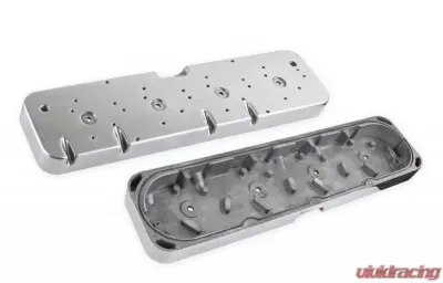 Holley VALVE COVER ADAPTER PLATES - SBC TO LS - 241-296