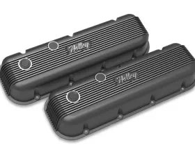 BBC HOLLEY VALVE COVERS,FINNED,NON-EMIS, Chevrolet
