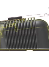 BBC HOLLEY VALVE COVERS,FINNED,NON-EMIS, Chevrolet                                     - 241-302 - Image 3
