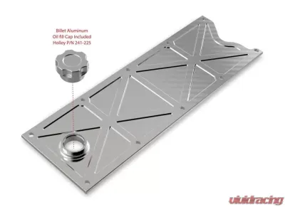 Holley VALLEY COVER TRUSSED NATURAL W/OIL FILL - 241-367
