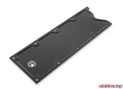 Holley VALLEY COVER TRUSSED SATN BLK W/OIL FILL - 241-369