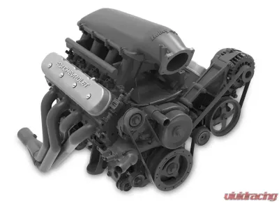 Holley GM TALL LS BOWTIE/CHEVROLET VALVE COVER - 241-400