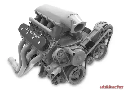 Holley GM TALL LS BOWTIE/CHEVROLET VALVE COVER - 241-402