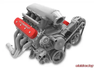 Holley GM TALL LS BOWTIE/CHEVROLET VALVE COVER - 241-404
