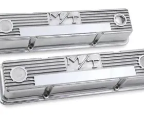 Holley VALVE COVER, M/T SBC, POLISHED