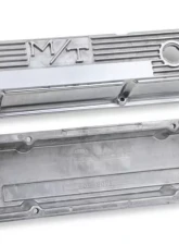 Holley VALVE COVER, M/T SBC, POLISHED                                     - 241-82 - Image 2