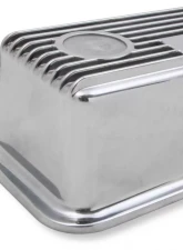 Holley VALVE COVER, M/T SBC, POLISHED                                     - 241-82 - Image 4