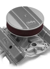 SBC HOLLEY VALVE COVERS,FINNED,W/EMIS,RAW                                     - 241-240 - Image 5
