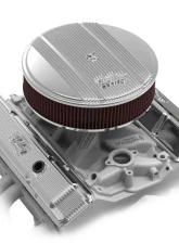 SBC HOLLEY VALVE COVERS,FINNED,W/EMIS,POL                                     - 241-241 - Image 4