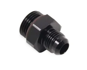 Holley ADAPTOR, BLACK - 6AN TO 8AN O-RING