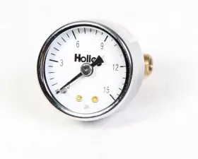 Holley 0-15PSI FUEL PRESSURE GAUGE